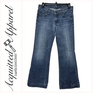 7 For All Mankind Dojo Lexie Petite Boot Cut Jeans Sz. 29